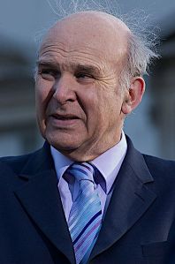 Business secretary Vince Cable, disagrees with the Coalition's immigration clampdown